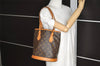 Authentic Louis Vuitton Monogram Bucket PM Shoulder Tote Bag M42238 LV 3190J