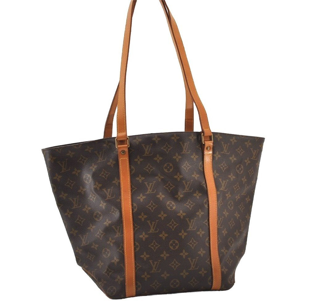 Authentic Louis Vuitton Monogram Sac Shopping PM Tote Bag M51108 LV 3191J