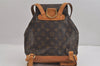 Authentic Louis Vuitton Monogram Montsouris MM Backpack M51136 LV 3192J