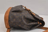 Authentic Louis Vuitton Monogram Montsouris MM Backpack M51136 LV 3192J