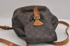 Authentic Louis Vuitton Monogram Montsouris MM Backpack M51136 LV 3192J