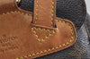 Authentic Louis Vuitton Monogram Montsouris MM Backpack M51136 LV 3192J