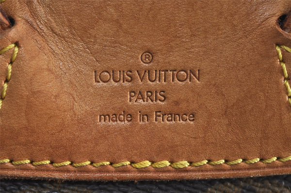 Authentic Louis Vuitton Monogram Montsouris MM Backpack M51136 LV 3192J