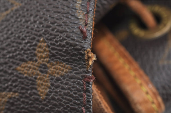 Authentic Louis Vuitton Monogram Montsouris MM Backpack M51136 LV 3192J