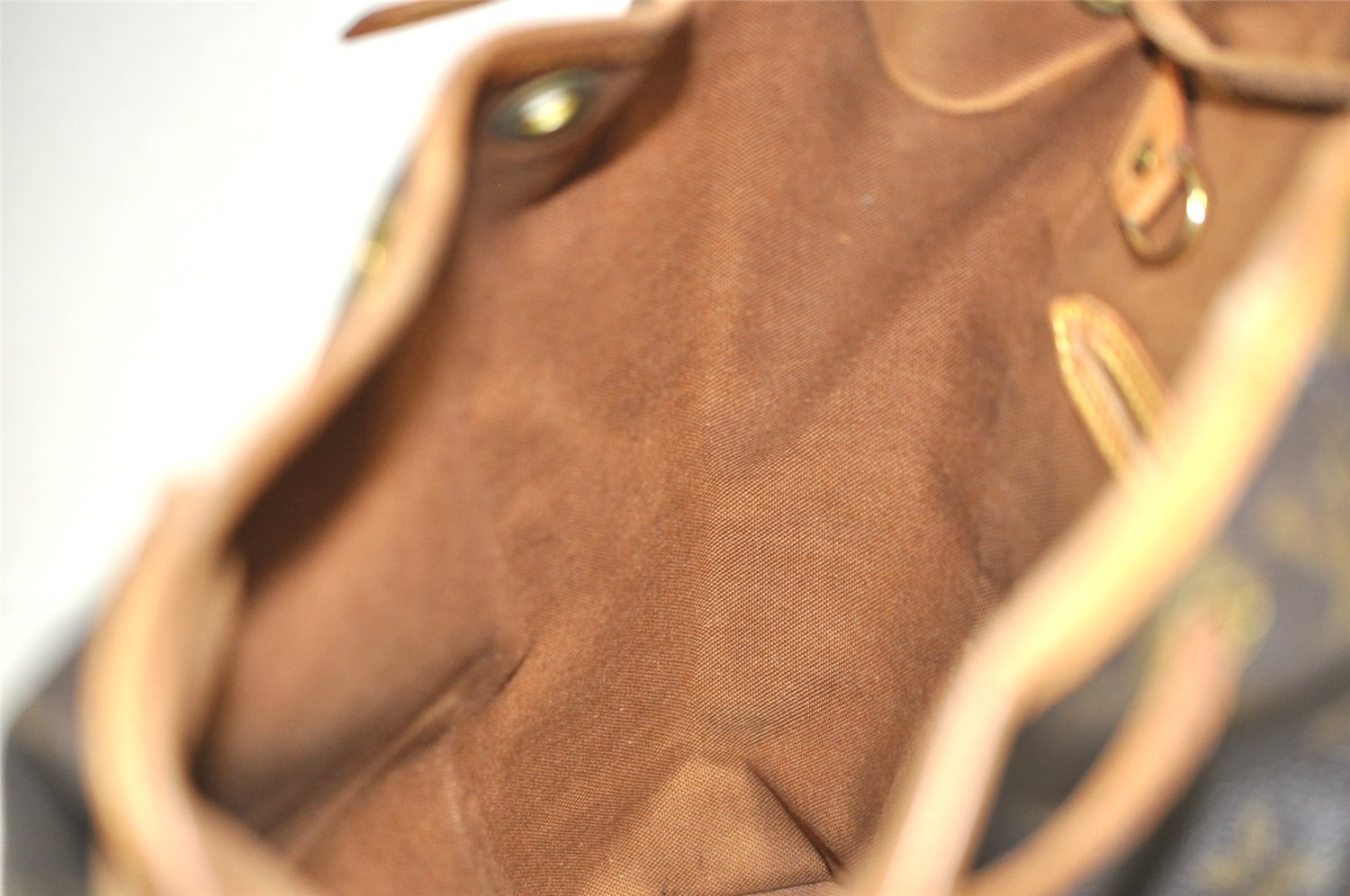 Authentic Louis Vuitton Monogram Montsouris MM Backpack M51136 LV 3192J