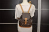 Authentic Louis Vuitton Monogram Montsouris MM Backpack M51136 LV 3192J