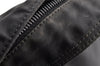 Authentic PRADA Nylon Tessuto Leather Shoulder Cross Body Bag Purse Black 3193I