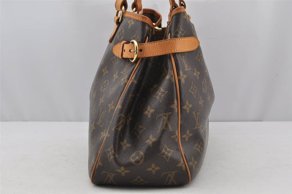 Authentic Louis Vuitton Monogram Batignolles Horizontal Tote Bag M51154 LV 3195J