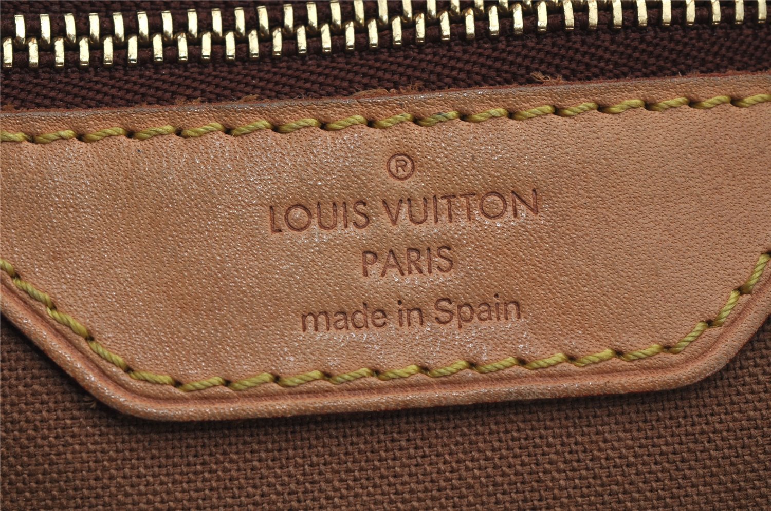 Authentic Louis Vuitton Monogram Batignolles Horizontal Tote Bag M51154 LV 3195J