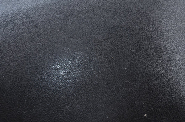 Authentic GUCCI Bamboo 2Way Shoulder Hand Bag Purse Leather Black Junk 3198G