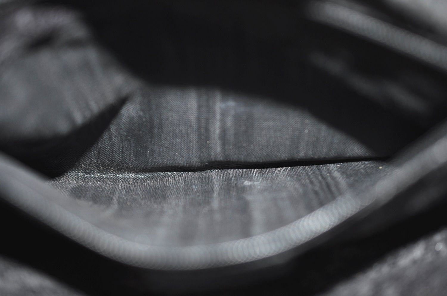 Authentic GUCCI Bamboo 2Way Shoulder Hand Bag Purse Leather Black Junk 3198G