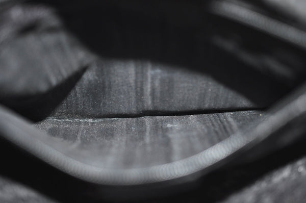 Authentic GUCCI Bamboo 2Way Shoulder Hand Bag Purse Leather Black Junk 3198G