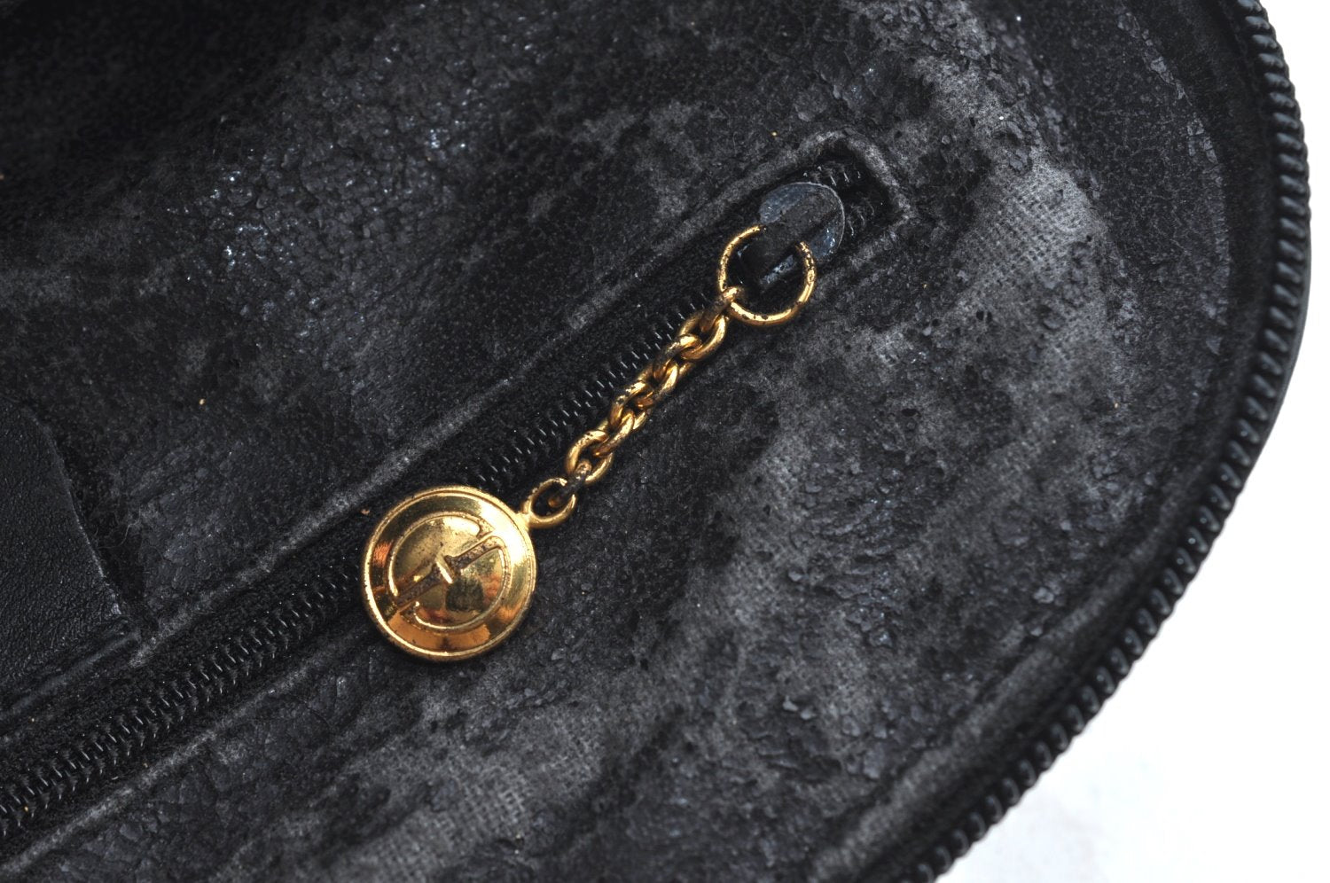 Authentic GUCCI Bamboo 2Way Shoulder Hand Bag Purse Leather Black Junk 3198G