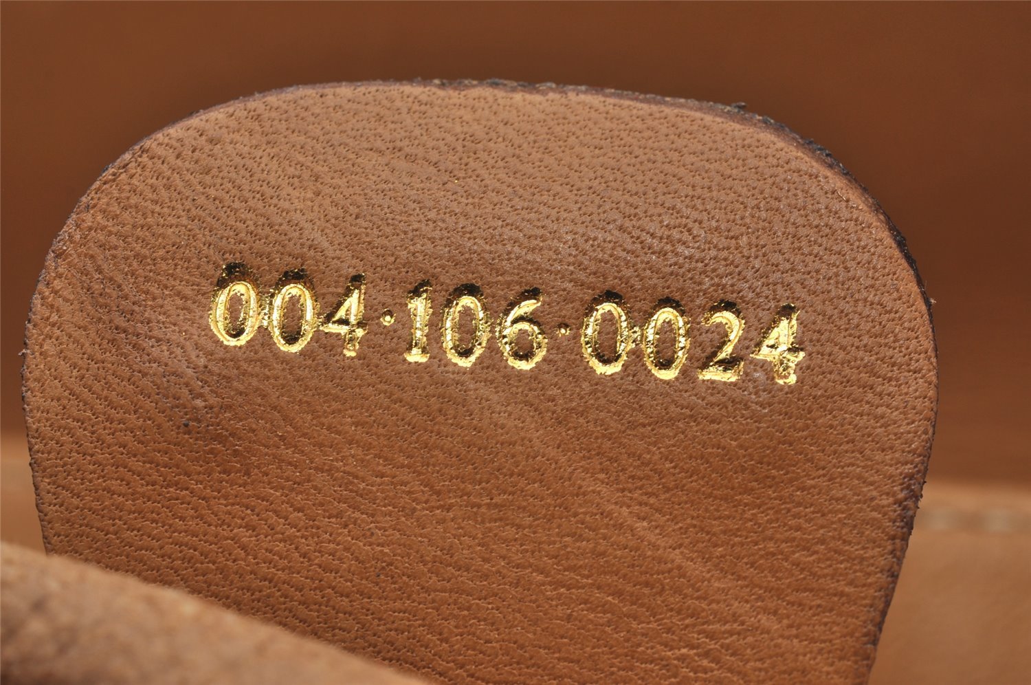 Authentic GUCCI Micro GG PVC Leather Shoulder Cross Body Bag Brown Junk 3198I