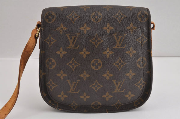 Authentic Louis Vuitton Monogram Saint Cloud MM M51243 Shoulder Bag Junk 3198J