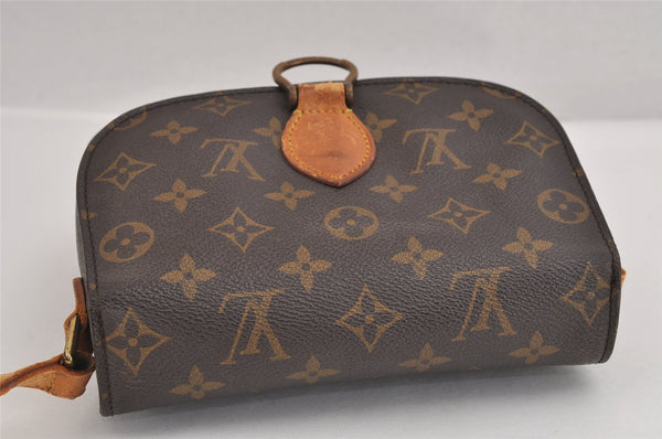 Authentic Louis Vuitton Monogram Saint Cloud MM M51243 Shoulder Bag Junk 3198J