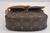 Authentic Louis Vuitton Monogram Saint Cloud MM M51243 Shoulder Bag Junk 3198J