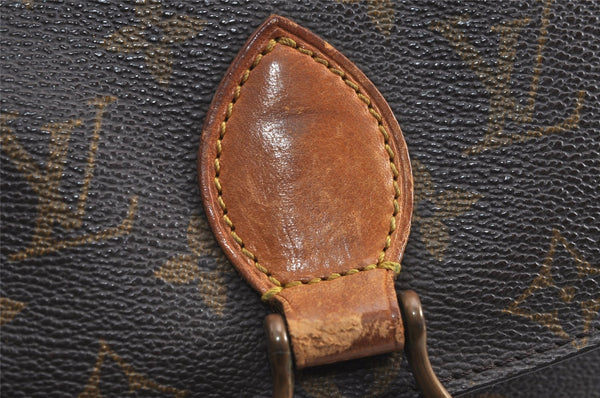 Authentic Louis Vuitton Monogram Saint Cloud MM M51243 Shoulder Bag Junk 3198J