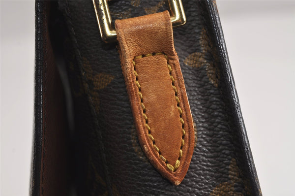 Authentic Louis Vuitton Monogram Saint Cloud MM M51243 Shoulder Bag Junk 3198J