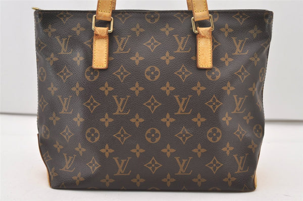 Authentic Louis Vuitton Monogram Cabas Piano Shoulder Tote Bag M51148 Junk 3200J