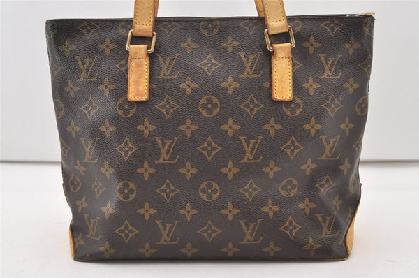 Authentic Louis Vuitton Monogram Cabas Piano Shoulder Tote Bag M51148 Junk 3200J