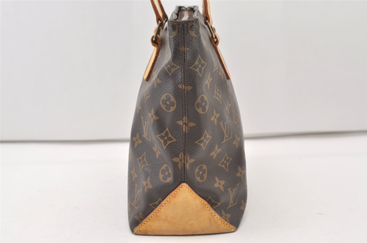 Authentic Louis Vuitton Monogram Cabas Piano Shoulder Tote Bag M51148 Junk 3200J