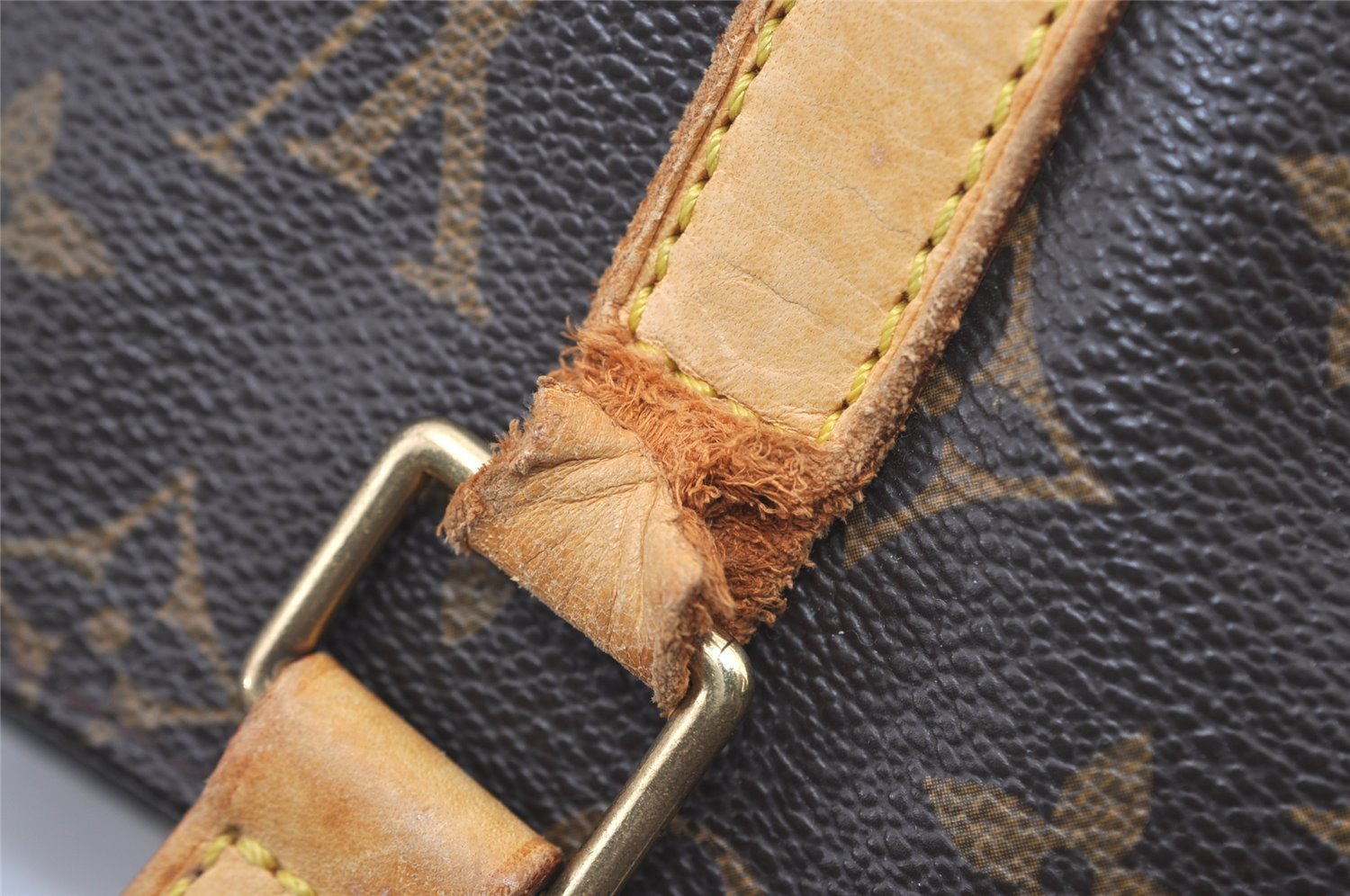 Authentic Louis Vuitton Monogram Cabas Piano Shoulder Tote Bag M51148 Junk 3200J