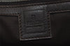 Authentic FENDI Zucca Vintage Shoulder Tote Bag Canvas Leather Brown Black 3201I