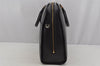 Authentic Louis Vuitton Epi Sorbonne Hand Business Bag Black M54512 LV 3203J