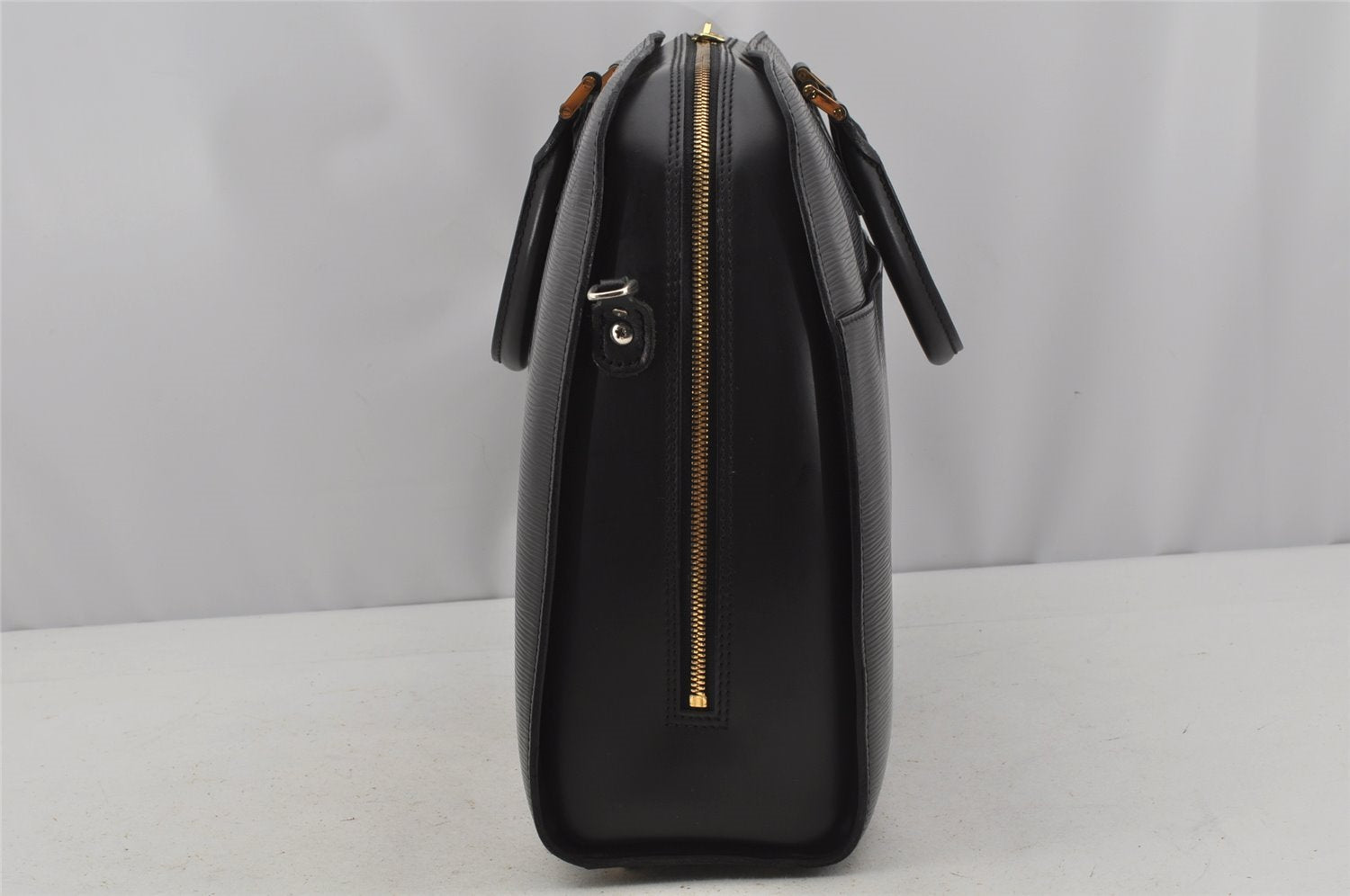 Authentic Louis Vuitton Epi Sorbonne Hand Business Bag Black M54512 LV 3203J