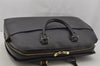Authentic Louis Vuitton Epi Sorbonne Hand Business Bag Black M54512 LV 3203J