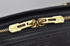 Authentic Louis Vuitton Epi Sorbonne Hand Business Bag Black M54512 LV 3203J