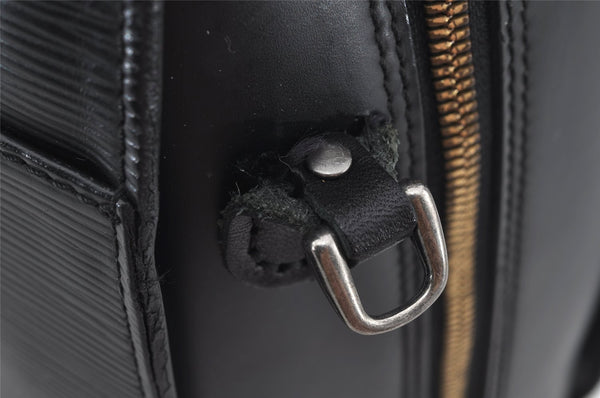 Authentic Louis Vuitton Epi Sorbonne Hand Business Bag Black M54512 LV 3203J