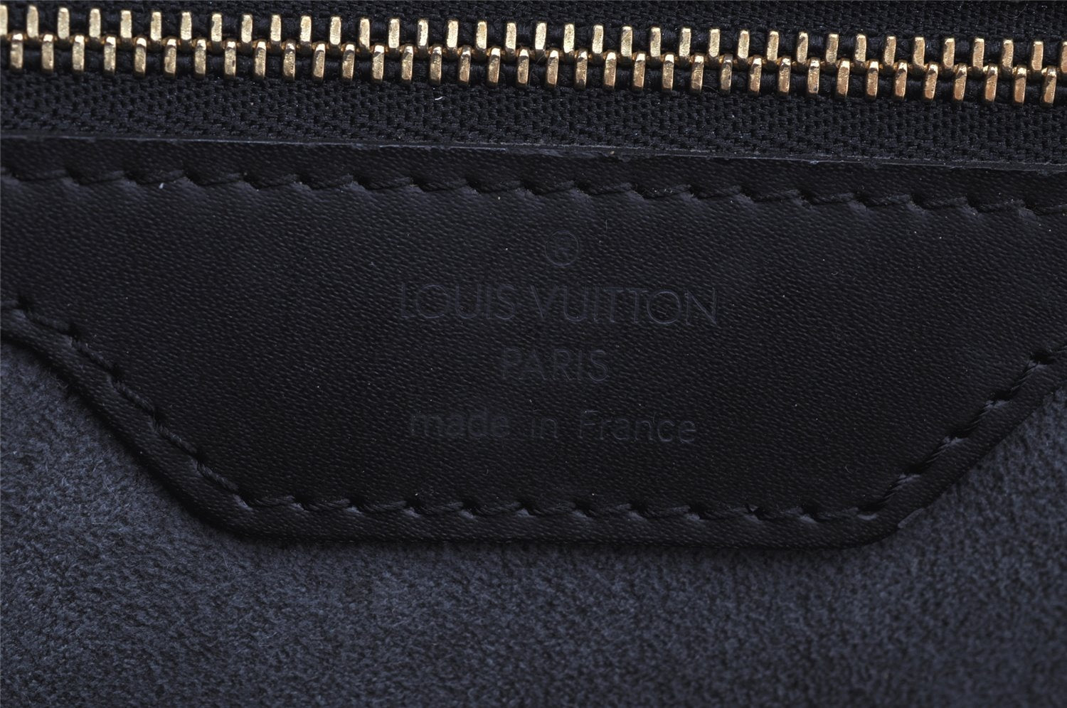 Authentic Louis Vuitton Epi Sorbonne Hand Business Bag Black M54512 LV 3203J