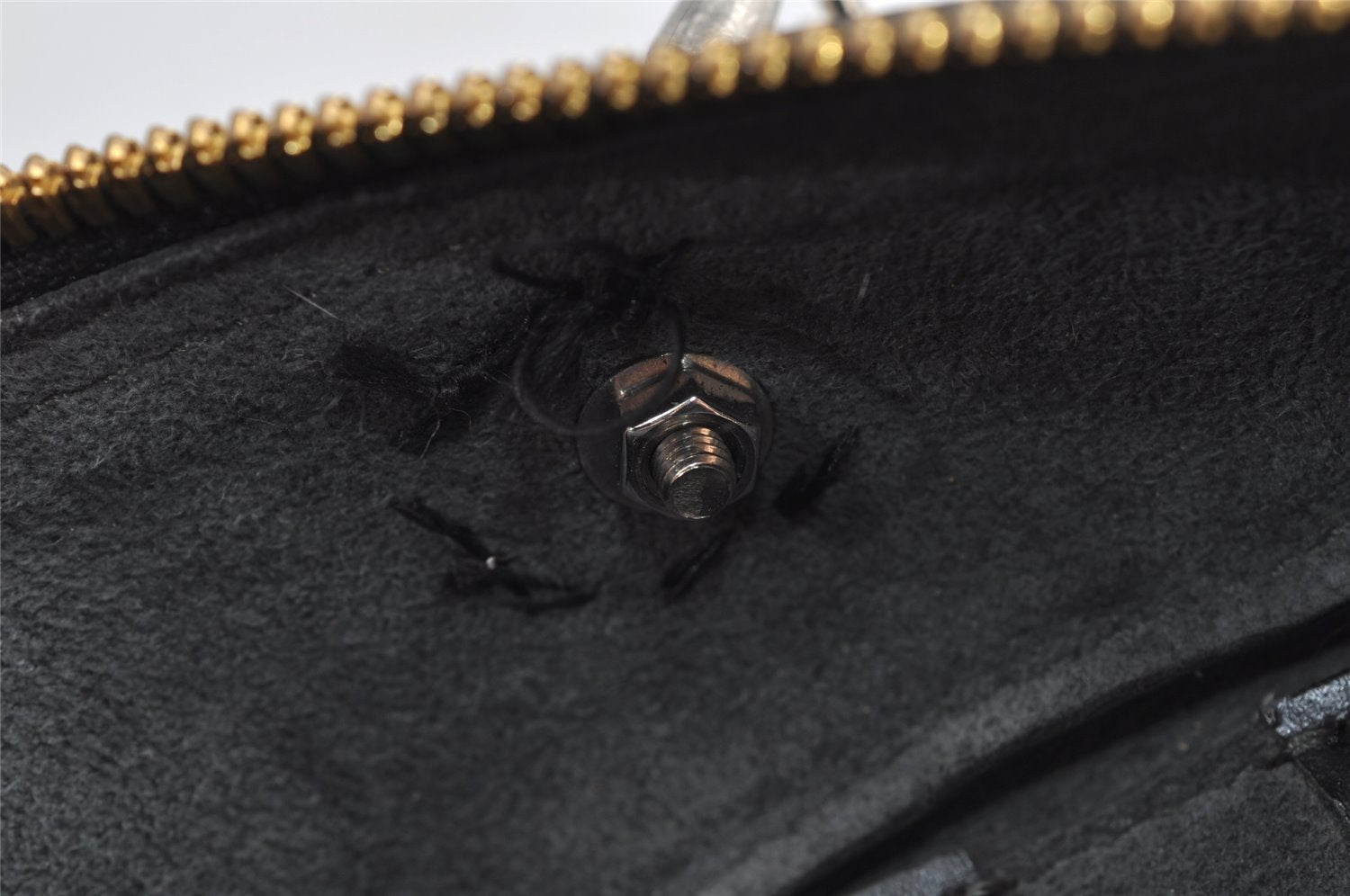 Authentic Louis Vuitton Epi Sorbonne Hand Business Bag Black M54512 LV 3203J