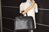 Authentic Louis Vuitton Epi Sorbonne Hand Business Bag Black M54512 LV 3203J