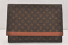 Authentic Louis Vuitton Monogram Porte Envelope Documents Case M51801 LV 3203K