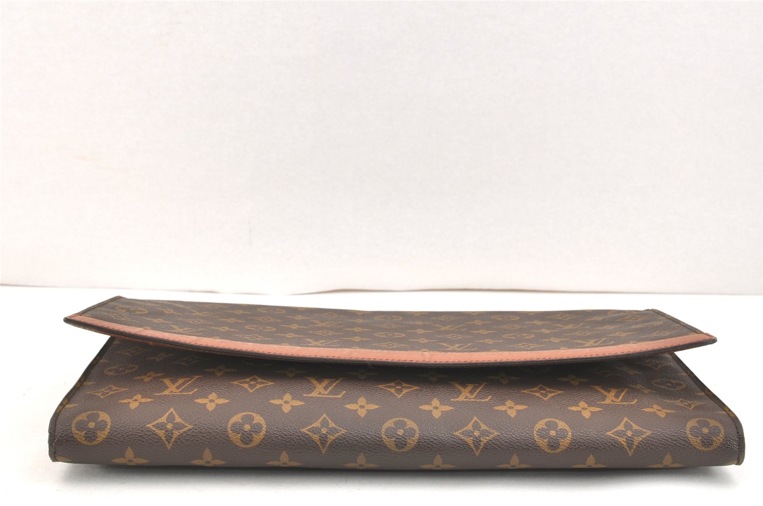 Authentic Louis Vuitton Monogram Porte Envelope Documents Case M51801 LV 3203K