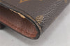 Authentic Louis Vuitton Monogram Porte Envelope Documents Case M51801 LV 3203K