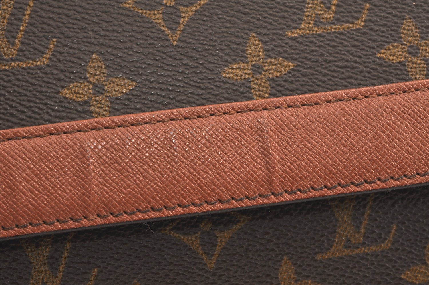 Authentic Louis Vuitton Monogram Porte Envelope Documents Case M51801 LV 3203K