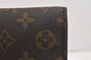 Authentic Louis Vuitton Monogram Porte Envelope Documents Case M51801 LV 3203K