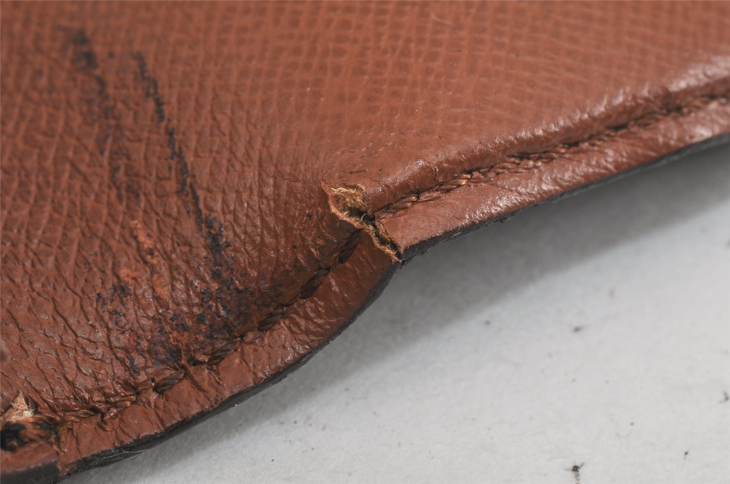 Authentic Louis Vuitton Monogram Porte Envelope Documents Case M51801 LV 3203K