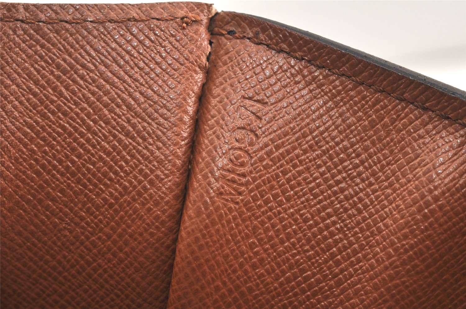 Authentic Louis Vuitton Monogram Porte Envelope Documents Case M51801 LV 3203K