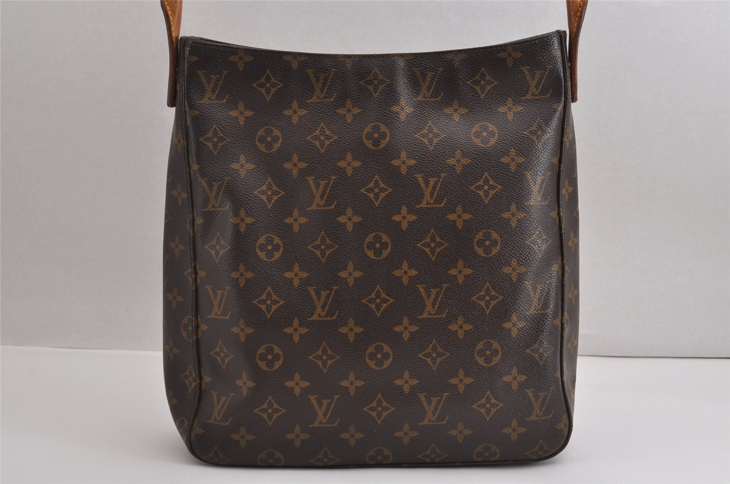Authentic Louis Vuitton Monogram Looping GM Shoulder Bag M51145 LV 3204J