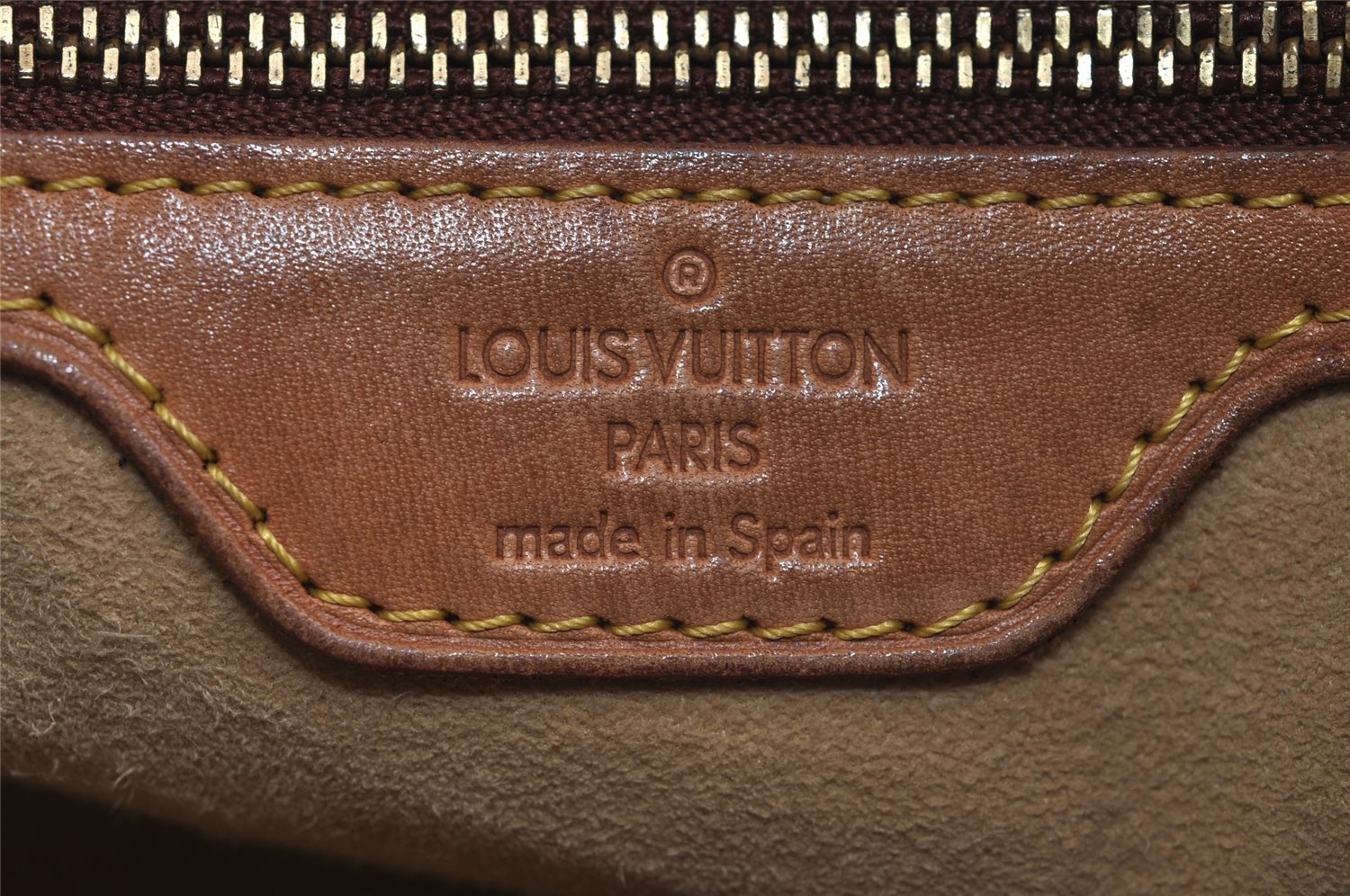 Authentic Louis Vuitton Monogram Looping GM Shoulder Bag M51145 LV 3204J