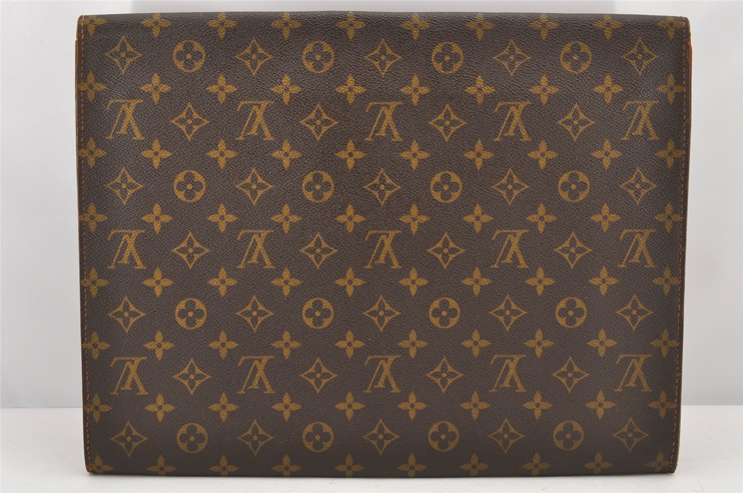 Authentic Louis Vuitton Monogram Poche Ministre Document Case Old Model LV 3204K
