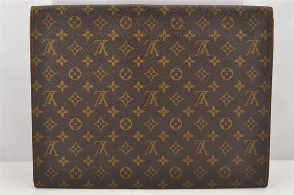 Authentic Louis Vuitton Monogram Poche Ministre Document Case Old Model LV 3204K