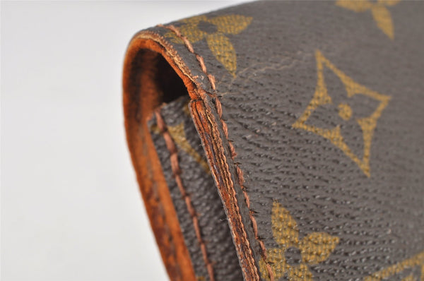 Authentic Louis Vuitton Monogram Poche Ministre Document Case Old Model LV 3204K