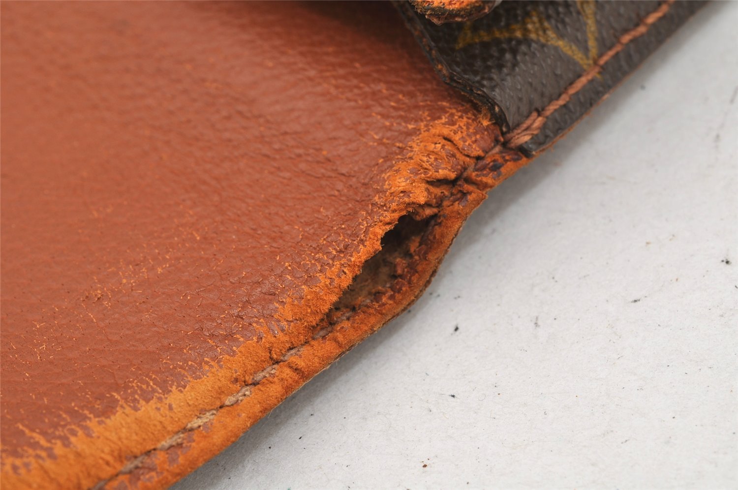 Authentic Louis Vuitton Monogram Poche Ministre Document Case Old Model LV 3204K