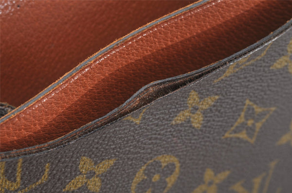 Authentic Louis Vuitton Monogram Poche Ministre Document Case Old Model LV 3204K